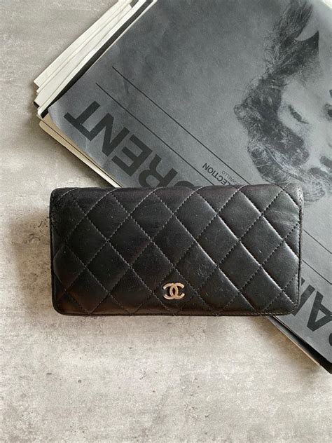 chanel classic wallet price europe|authentic chanel lambskin wallet.